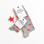 AmorSocks-calcetines-socks-cangrejos-cangrejo-marisco-grab-gris-grey-gray