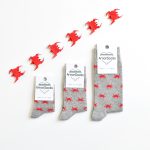 AmorSocks-calcetines-socks-cangrejos-cangrejo-marisco-grab-gris-grey-gray