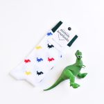 amorsocks-calcetines-socks-dinos-colores-color-colour-dinosaurios-trex-tiranoraurio-calcetin-blanco-verde-rojo-amarillo-azul-green-red
