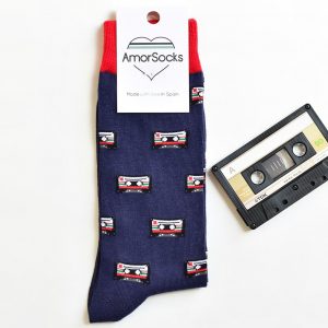 AmorSocks Cassette Navy