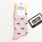 calcetines amorsocks cassettes retro 80s